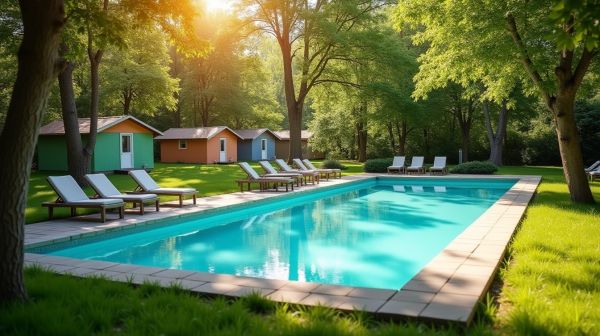 Abri de piscine en camping : allonger la saison de baignade côté gérant